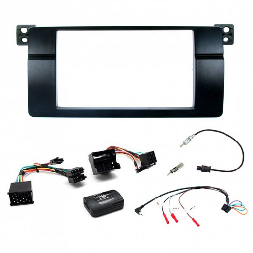 Aerpro Double DIN Install Kit To Suit BMW 3 Series E46 Black - FP9223K 