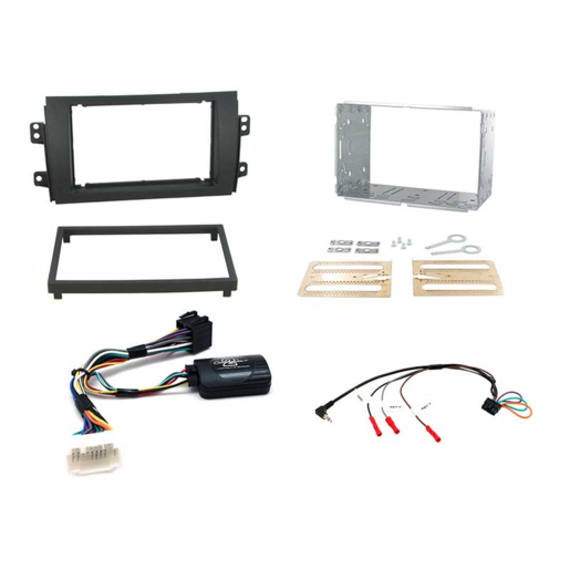 Aerpro Double DIN Install Kit To Suit Suzuki SX4 - FP9254K 