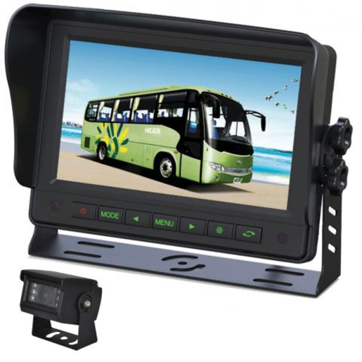 Gator 7" Commercial Grade Dash Mount Display Reverse Camera Kit - GT700SD