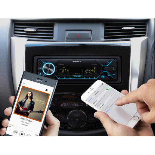 Sony Smart Media Player With Bluetooth/USB/iPod Control Mega Bass - DSXA410BT