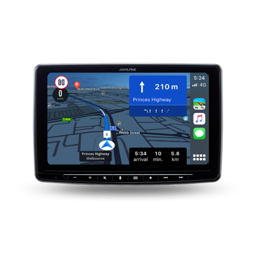 Alpine 9" AV Head Unit Halo9 With Apple Carplay And Android Auto - ILX-F309E