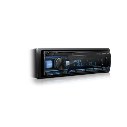 Alpine 1 DIN Head Unit Digital Media Receiver With Bluetooth - UTE-73EBT