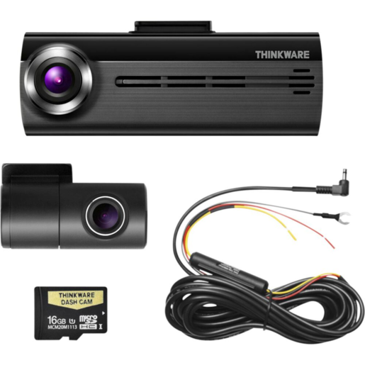 Thinkware F20016k Front & Rear Dash Cam With 16GB SD Card - F20016K