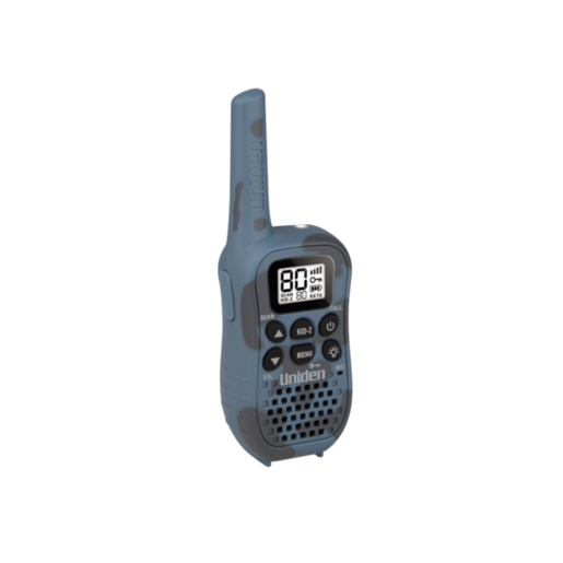 Uniden 80 Channel UHF CB Handheld Radio-Blue Camo Twin Pack - UH45CB-2