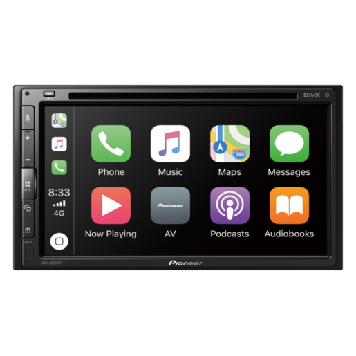 Pioneer 6.8" AV Head Unit Receiver With Apple CarPlay/Android Auto - AVHZ5250BT