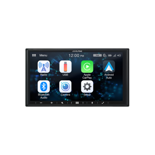 Alpine 7" AV Head Unit Digital With Apple Carplay And Android Auto  - ILX-W650E