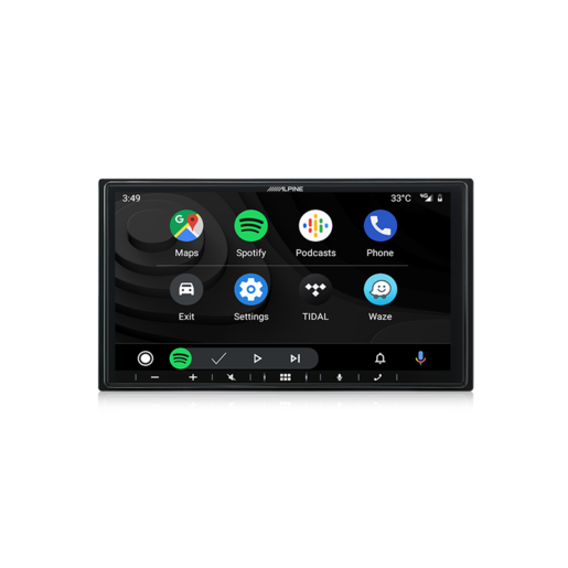 Alpine 7" AV Head Unit Digital With Apple Carplay And Android Auto  - ILX-W650E