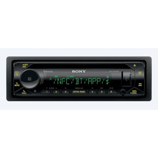 Sony Head Unit With CD/USB And Bluetooth - MEXN5300BT