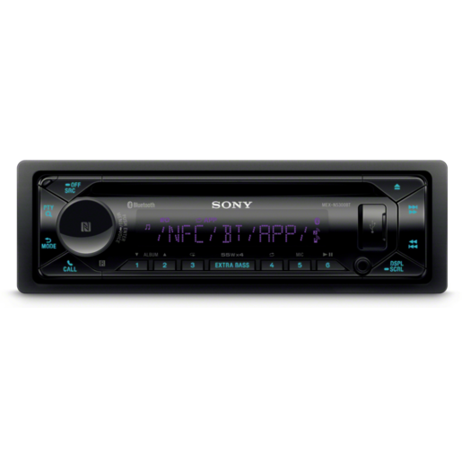 Sony Head Unit With CD/USB And Bluetooth - MEXN5300BT