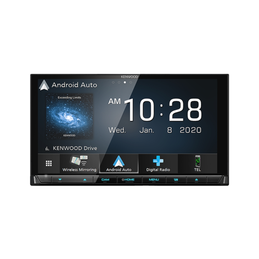 Kenwood 6.8" AV Head Unit HD With Apple Carplay and Android Auto - DDX9020DABS