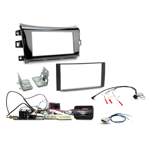 Aerpro Double DIN Install Kit To Suit Nissan Navara NP300 ST And STX - FP9109BK