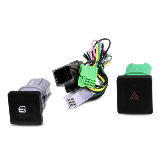 Aerpro Hazard and Door Lock Switch Kit To Suit FP9033 And FP9033K - FP9033HZ