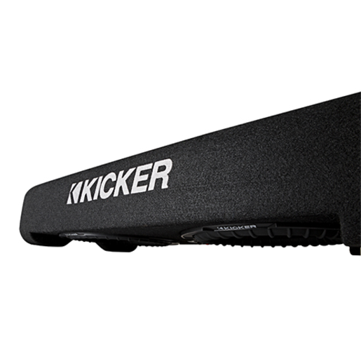 Kicker  8" Thin Down Firing Subwoofer Enclosure 2-Ohm - 47TRTP82 