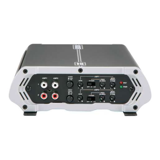Kicker DX Series 4 Channel Amplifier 500W Peak Car Mount - 43DXA2504 
