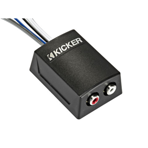 Kicker Stereo Line-Output Converter With Remote Turn-On Wire 12V - 46KISLOC2