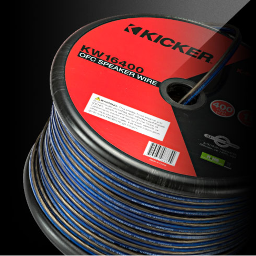 Kicker Gauge Wire Speaker Cable Silver-tinned Sold per Metre - 46KW16400