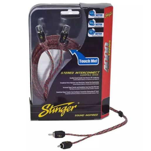 Stinger 4000 Series RCA Cable 2740mm - SI429 