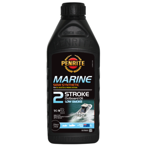 Penrite Marine 2 Stroke Outboard Oil Semi Synthetic Engine Oil 1L - OUTB001