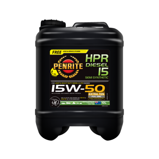 Penrite HPR Diesel 15 15W-50 Semi Synthetic Engine Oil 10L - HPRD15010