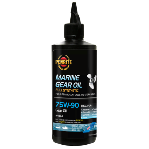 Penrite 75W-90 Full Synthetic Marine Gear Oil 500ml - MAR75900005