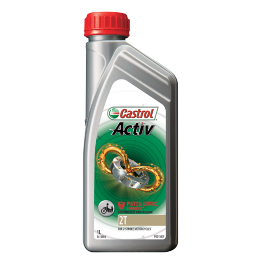 Castrol Activ 2T 2-Stroke Motorcycle Engine Oil 1L - 3413904