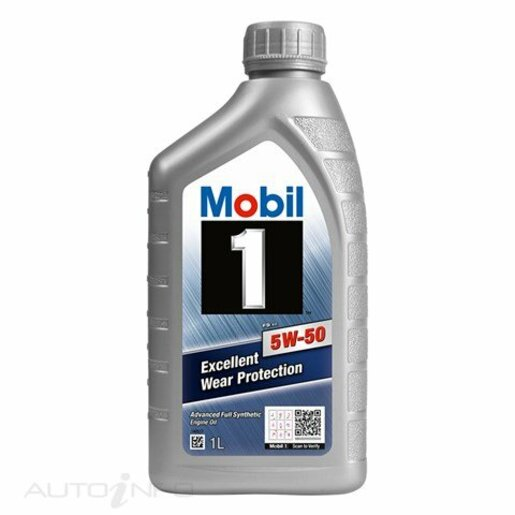 Mobil 1 5W-50 Full Synthetic X2 Engine Oil 1L-140635