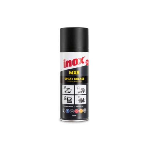 Inox Extreme Pressure Aerosol Spray Grease PTFE 300g - MX8-300
