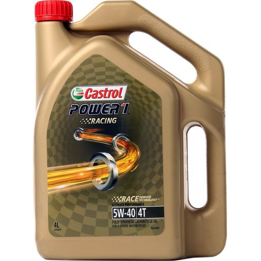 Castrol Power 1 5W-40 4T Full Synthetic Motorcyle Oil 4L - 3356991