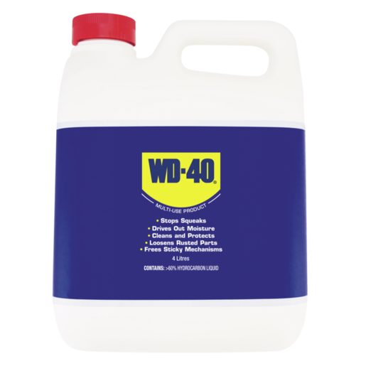 WD-40 Multi-Use Product Bulk Liquid 4L (No Applicator) - 62107