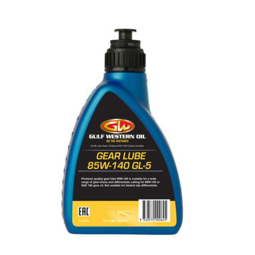 Gulf Western Gear Lube GL-5 85W-140 1L - 30152