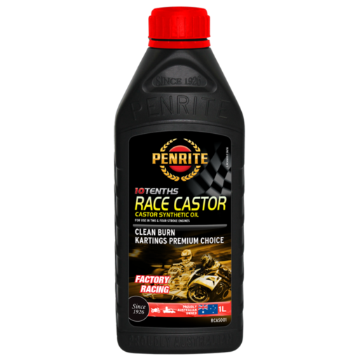 Penrite 10 Tenths Race 20W-40 Full Synthetic Castor Oil 1L - RCAS001