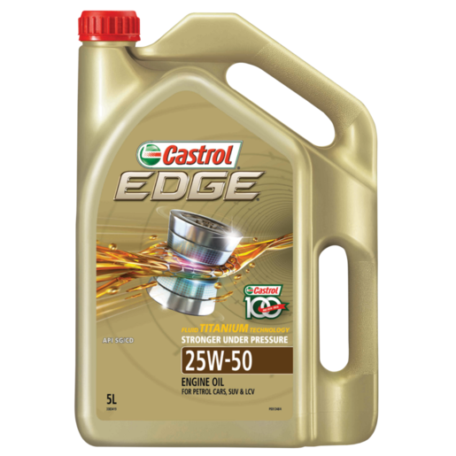 Castrol Edge 25W-50 Semi Synthetic Engine Oil 5L - 3383419