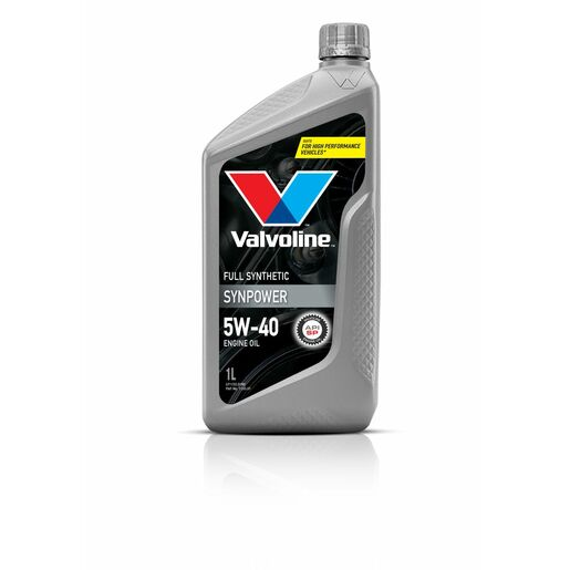 Valvoline SynPower 5W-40 Full Synthetic Engine Oil 1L - 1155.01