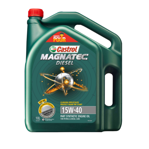 Castrol Magnatec 15W-40 Semi Synthetic Diesel Engine Oil 10L - 3422638