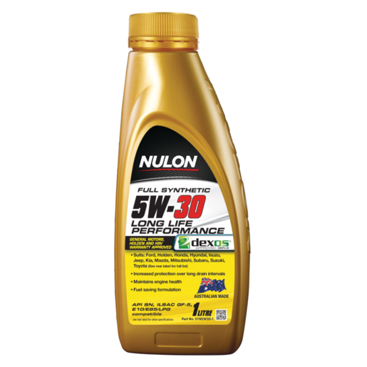 Nulon Full Synthetic 5W-30 Long Life Performance Engine Oil 1L - SYN5W30-1