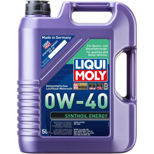 Liqui Moly Synthoil Energy 0W-40 Full Synthetic  Engine Oil - 1361