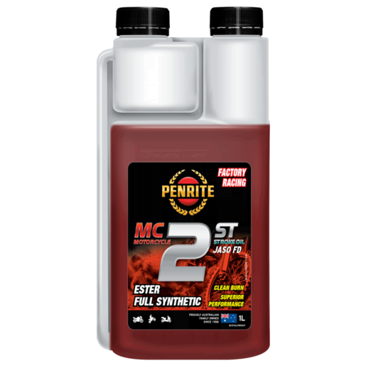 Penrite MC-2ST Full Synthetic Two Stroke Oil 1L - MC2FULLSYN001CP