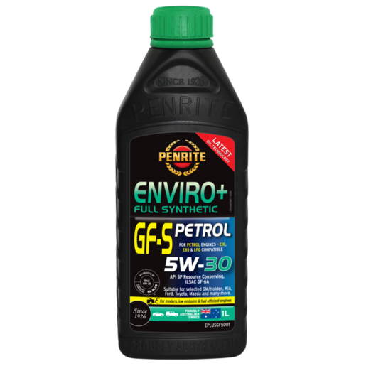 Penrite Enviro+ GF-S 5W-30 Full Synthetic Engine Oil 1L - EPLUSGF5001 