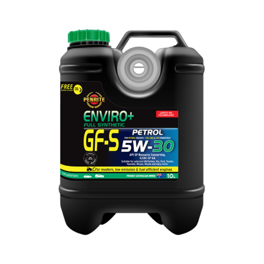 Penrite Enviro+ GF-S 5W-30 Full Synthetic Engine Oil 10L - EPLUSGF5010