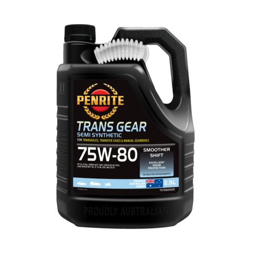 Penrite Trans Gear 75W-80 Semi Synthetic Gear Oil 2.5L - TG75800025