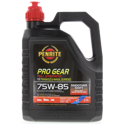Penrite Pro Gear 75W-85 Full Synthetic Gear Oil 2.5L - PROG75850025