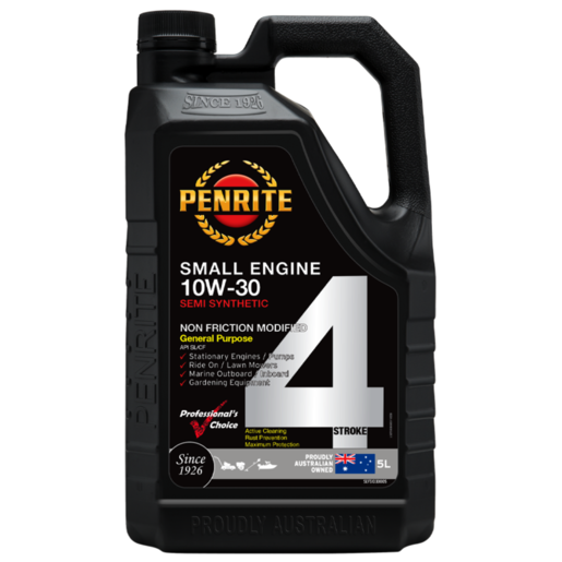 Penrite 4 Stroke 10W-30 Semi Synthetic Engine Oil 5L - SEFS1030005