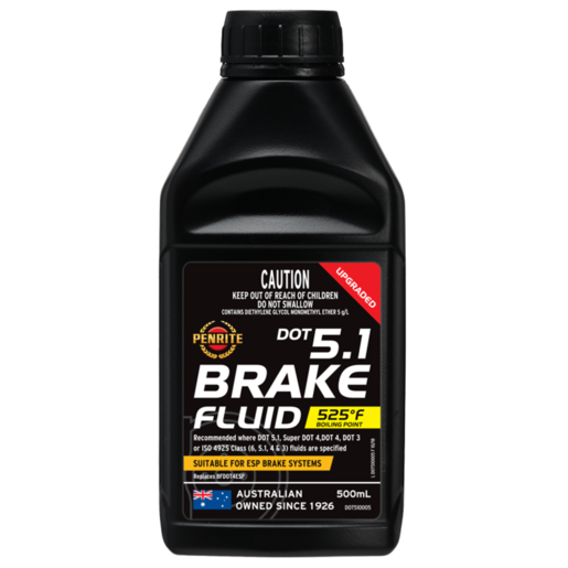 Penrite DOT 5.1 Brake Fluid 500ml - DOT510005