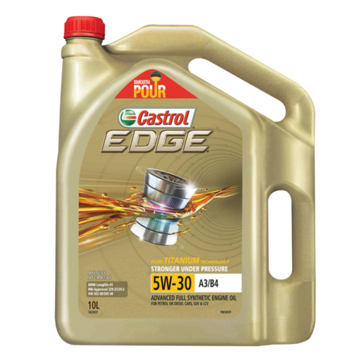 Castrol Edge 5W-30 A3/B4 Full Synthetic Engine Oil 10L - 3422637