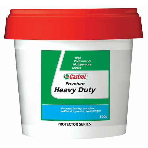 Castrol Premium Heavy Duty High Performance Multipurpose Grease 500g - 3384329