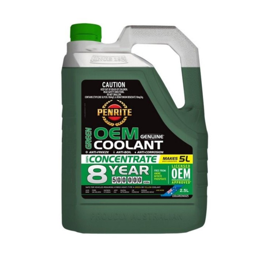 Penrite Green OEM Genuine Coolant Anti-Freeze Fluid 2.5L - COOLGREEN0025