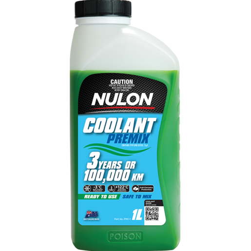 Nulon Ready to Use Premix Coolant 1L - PMC-1