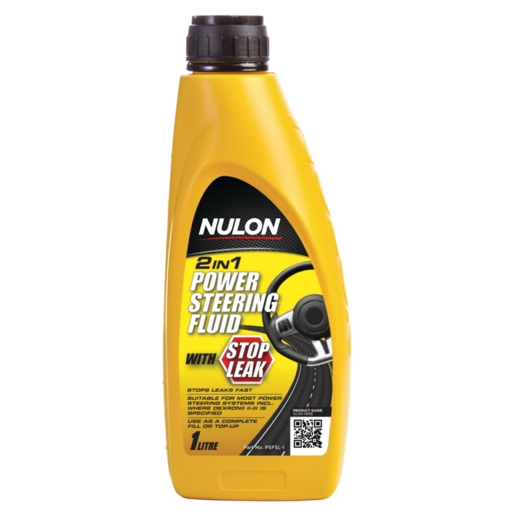 Nulon 2 in 1 Power Steering Fluid with Stop Leak 1L - PSFSL-1