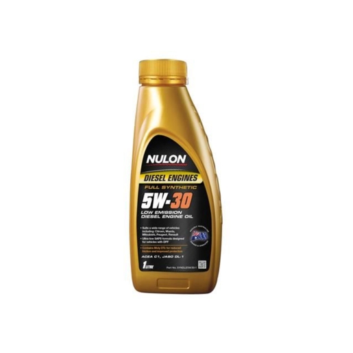 Nulon Full Synthetic 5W-30 Low Emission Diesel Engine Oil 1L - SYNDLE5W30-1