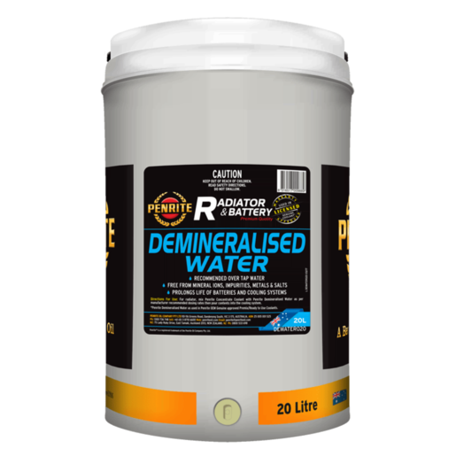 Penrite Radiator & Battery Demineralised Water 20L - DEWATER020
